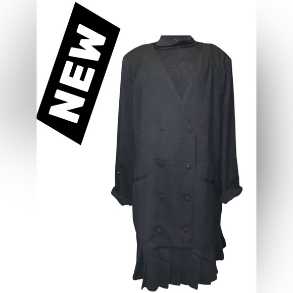 Forever 21 Dresses & Skirts - NWT 3X plus size school girl blazer dress with pleated bottom double breasted